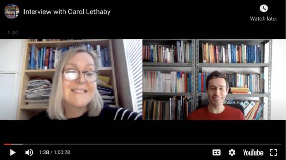 Jeremy Harmer interviews Carol Lethaby at IATEFL Glasgow 2017